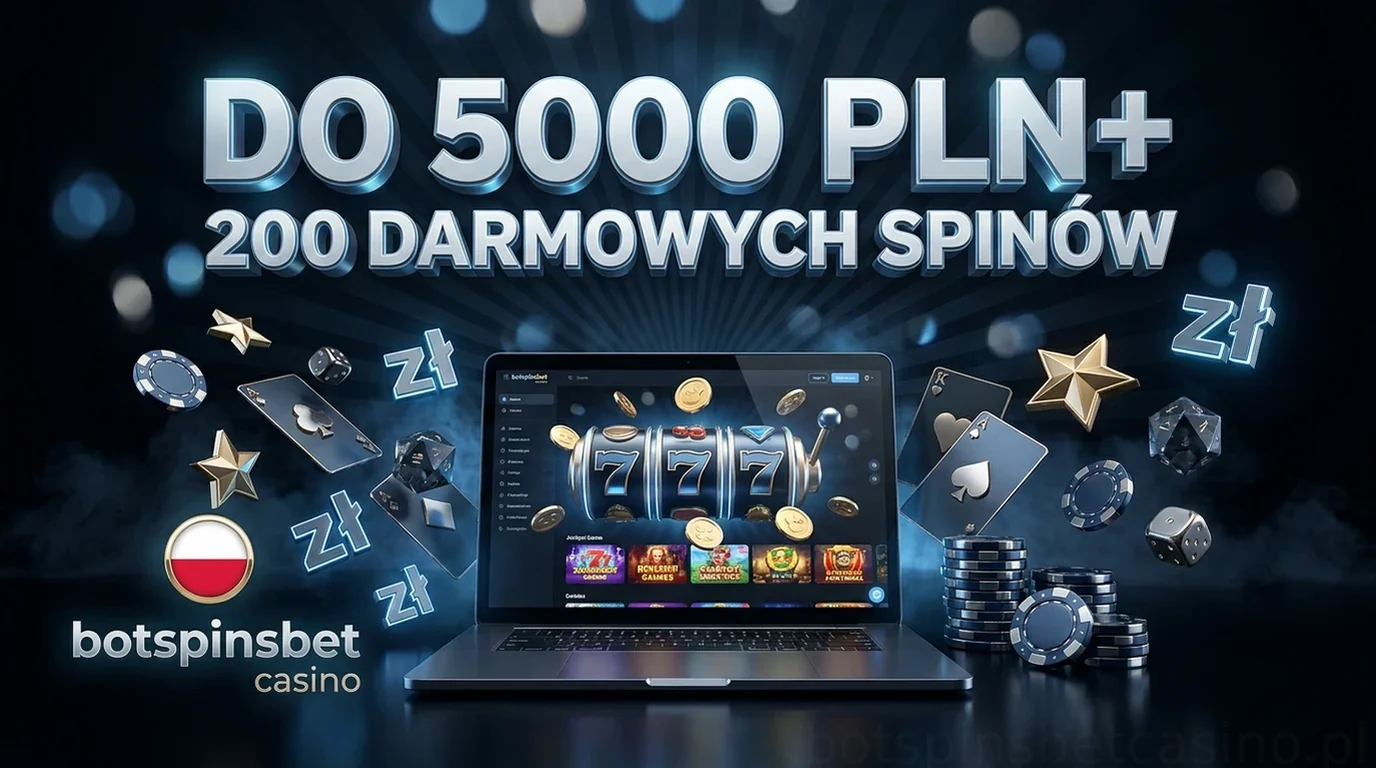 DO 5000 PLN+ 200 DARMOWYCH SPINÓW